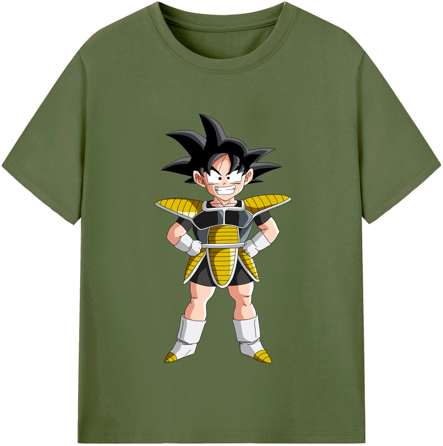（画像用） ドラゴンボール 孫悟空（そん ごくう）Son Goku カカロット DRAGON BALL Kakarotto 綿100％半袖Tシャツ（フロントプリント）